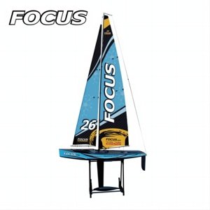 Focus V3 RTR plachetnice - modrá Modely lodí IQ models