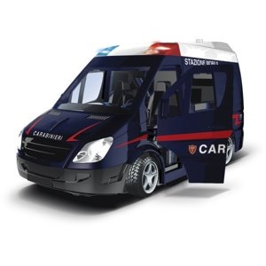 RE.EL Toys mobilní policejní jednotka Carabinieri 1:20 se světly a zvuky natahovací RC auta, traktory, bagry IQ models