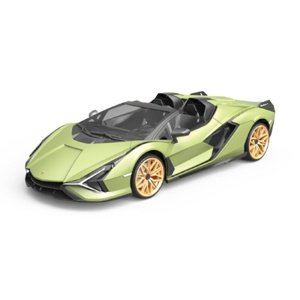 RE.EL Toys RC auto Lamborghini Sian 1:12 zelená metalíza, proporcionální RTR LED 2,4GHz RC auta, traktory, bagry IQ models