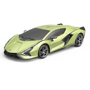 RE.EL Toys RC auto Lamborghini Sian 1:24 olivově zelená metalíza, LED světla RC auta, traktory, bagry IQ models