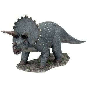 Metal Earth Luxusní ocelová stavebnice Triceratops Autodráhy a stavebnice IQ models