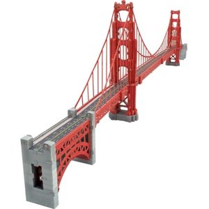 Metal Earth Luxusní ocelová stavebnice Golden Gate most Autodráhy a stavebnice IQ models