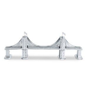 Metal Earth Luxusní ocelová stavebnice Brooklyn Bridge Autodráhy a stavebnice IQ models