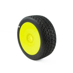 I-BARRS V3 BUGGY C1 (SUPER SOFT) nalepené gumy, žluté disky, 2 ks. Příslušenství auta IQ models