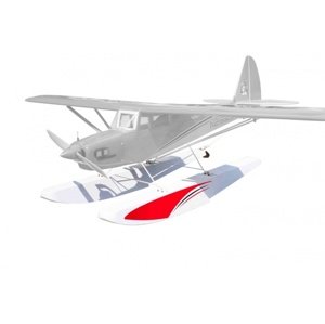 Funky Cub 1,8m Sada Plováků Červená Modely letadel IQ models