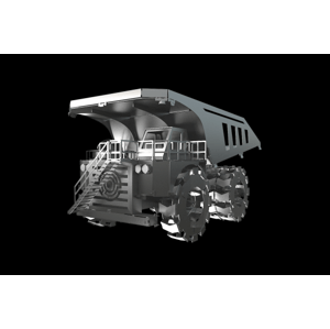 Metal Time Luxusní ocelová stavebnice Důlní vůz Quarry Transporter Autodráhy a stavebnice IQ models