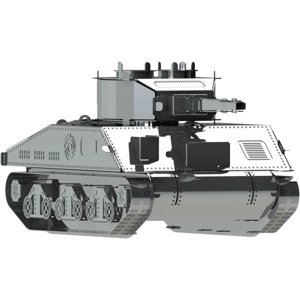 Metal Time Luxusní ocelová stavebnice M4 Sherman World of Tanks Autodráhy a stavebnice IQ models