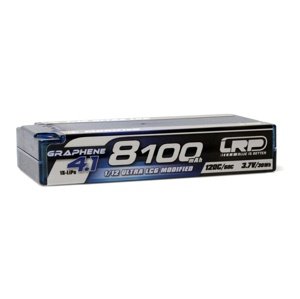 LRP 8100 G4.1 - 1/12 1S - 120C/60C - 3.7 LiPo - 1/12 Competition Car Line Hardcase Akumulátory IQ models