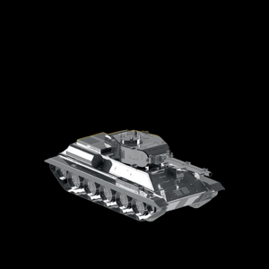 Metal Time Luxusní ocelová stavebnice tank T-34/85 Autodráhy a stavebnice IQ models