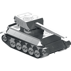 Metal Time Luxusní ocelová stavebnice tank AMX-13/75 Autodráhy a stavebnice IQ models