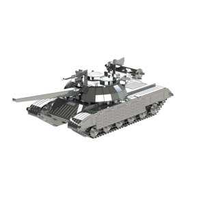 Metal Time Luxusní ocelová stavebnice tank Bulat T-64 Autodráhy a stavebnice IQ models