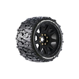 MT-MALLET SPEED 1/8, 0 a 1/2 offset 17mm odnímatelný hex, Černé disky, 2 ks Příslušenství auta IQ models