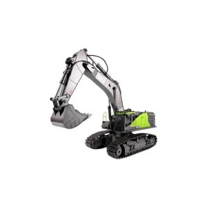 Huina RC Profi bagr ACV s kovovou lžící 1:14 s bouracím kladivem a 2x drapákem Stavební stroje, traktory IQ models