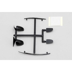 Yokomo set zrcátek a stěračů Náhradní díly IQ models