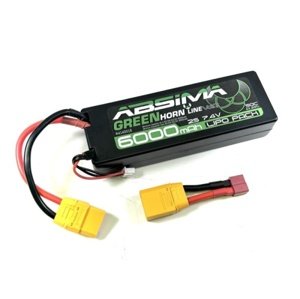 LiPo akumulátor Absima Greenhorn 7,4V / 6000mAh 50C konektor XT90/T-Dean Velkoobchod Absima IQ models