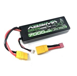 LiPo akumulátor Absima Greenhorn 7,4V / 7000mAh 50C konektor XT90/T-Dean Velkoobchod Absima IQ models