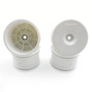 Zadní disky RUDDOG 2.2 bílé pro 2WD/4WD (HEX 12 mm) - 4 ks Kola IQ models