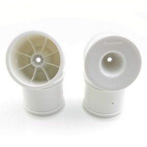 Truggy disky RUDDOG 2.2 bílé (HEX 12 mm) - 4 ks Kola IQ models