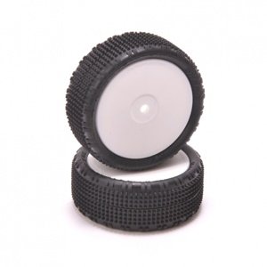 Schumacher 1/10 Shard - nalepená, žlutá směs, přední 4wd, 1 pár Příslušenství auta IQ models