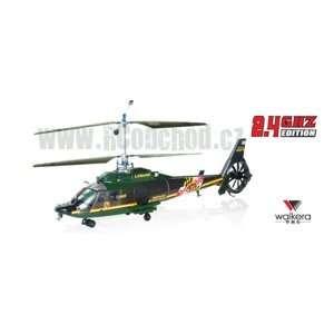RC vrtulník walkera Lama 400, 2,4Ghz WK-2402 s LCD, metal verze 4 - kanálové IQ models