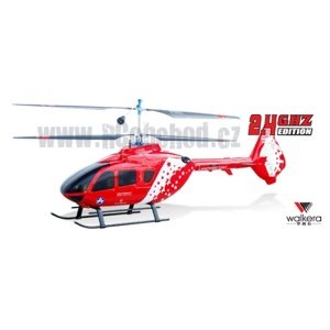 RC vrtulník 4ch, walkera Lama 400 EC135, 2,4Ghz WK-2402 s LCD,  kovový upgrade, 4 - kanálové IQ models