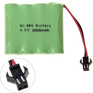 Náhradní akumulátor pro Conqueror 4x4 a RC stroje - 2000mAh 4,8V Akumulátory IQ models