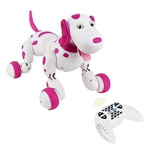 Robo-Dog - Pes na dálkové ovládání - růžová  IQ models