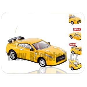 Mini RC kovové auto - žlutý sport Mini IQ models