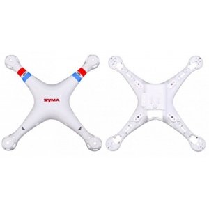 Skelet horní a dolní část bílá X8C-01W Díly - RC drony IQ models