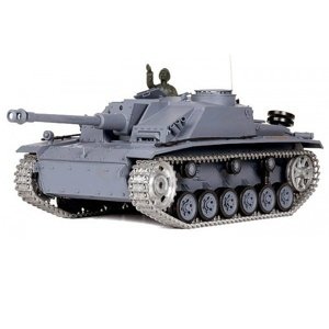 RC TANK 1:16 Sturmgeschutz III Ausf.G.SD.KFZ.142-1 (kouř,zvuk,kov,IR střely) Infra IQ models