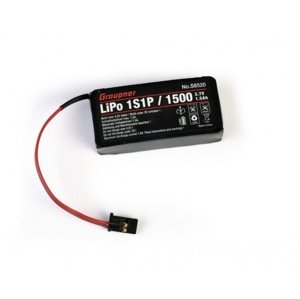 Vysílačové LiPo 1S/1500 3,7V pro MZ-12 serii Akumulátory IQ models