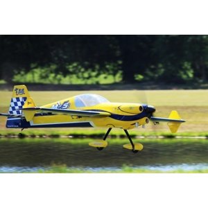 104" MXS EXP žlutá/modrá 2,64m Modely letadel IQ models