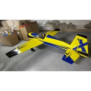 105.5" Slick 580 EXP - žlutá/modrá 2,67m Modely letadel IQ models
