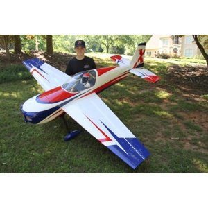 105.5" Slick 580 EXP - červená/bílá/modrá 2,67m Modely letadel IQ models