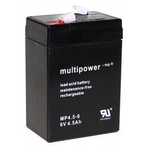 Pb akumulátor MULTIPOWER 6V/4,5Ah Akumulátory IQ models