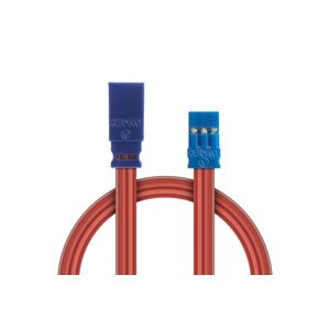 Prodlužovací kabel 750mm, JR 0,25qmm plochý silikonkabel, 1 ks. Konektory a kabely IQ models