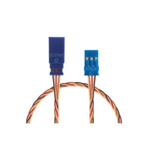 Prodlužovací kabel 250mm, JR 0,25qmm kroucený silikonkabel, 1 ks. Konektory a kabely IQ models