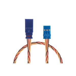 Prodlužovací kabel 100mm, JR 0,35qmm kroucený silikonkabel, 1 ks. Konektory a kabely IQ models