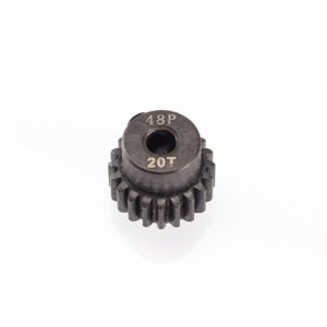 48DP ocelový pastorek, 1 ks. (20 zubů) Tuningové díly IQ models