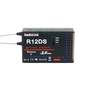 Přijímač R12DS Přijímače IQ models