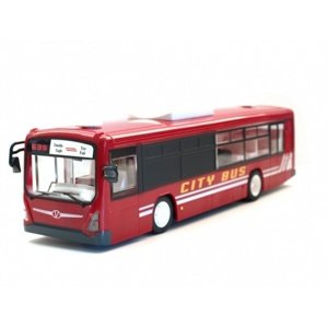 DOUBLE E RC městský autobus s otevíracími dveřmi 33cm červená RC auta, traktory, bagry IQ models