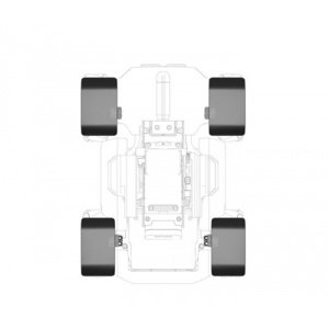 Robomaster S1 - hliníkové blatníky (4ks) Příslušenství auta IQ models