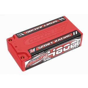 Sport Racing 50C LiPo Shorty Hardcase-4800mAh-7.4V-4mm Bullit (35,5Wh) Akumulátory IQ models