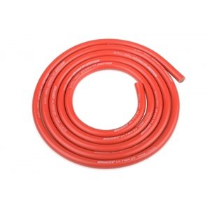 Silikonový kabel 4,5qmm, 12AWG, 1metr, červený Konektory a kabely IQ models