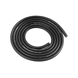 Silikonový kabel 3,5qmm, 14AWG, 1metr, černý Konektory a kabely IQ models
