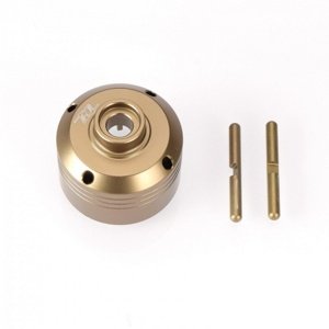 B74/B74.1/B74.2 hliníkový domek doferenciálu p/z, zlatý, 1 ks. Tuningové díly IQ models