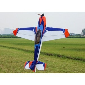 48" Extra 300 EXP V2 - Modrá/Oranžová/Bílá 1,21m Modely letadel IQ models