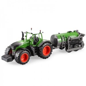 DOUBLE E RC traktor Fendt s funkční kropící cisternou 1:16 RC auta, traktory, bagry IQ models