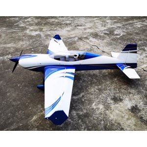 104" Extra NG - Modrá/Bílá/Stříbrná 2,64m Modely letadel IQ models