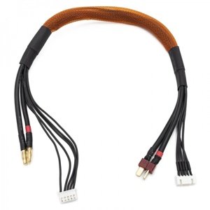 4S černý nabíjecí kabel 400mm, G4/T-DYN Konektory a kabely IQ models